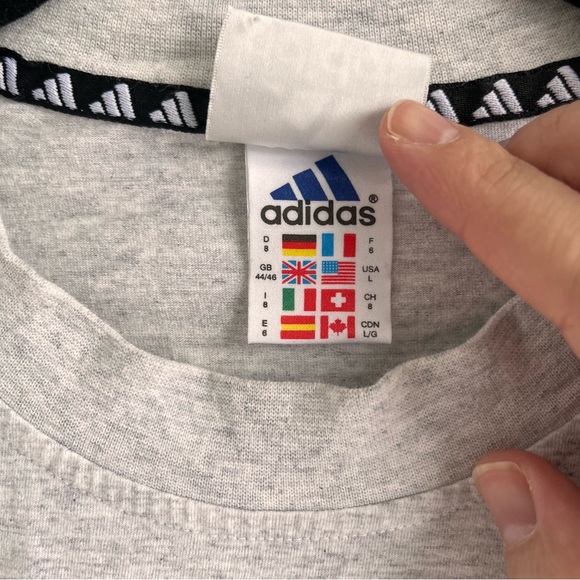 Vintage Adidas Olympiapark Munchen T-shirt Size Large Olympics Germany - Picture 6 of 10